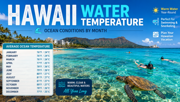 Hawaii Water Temperature